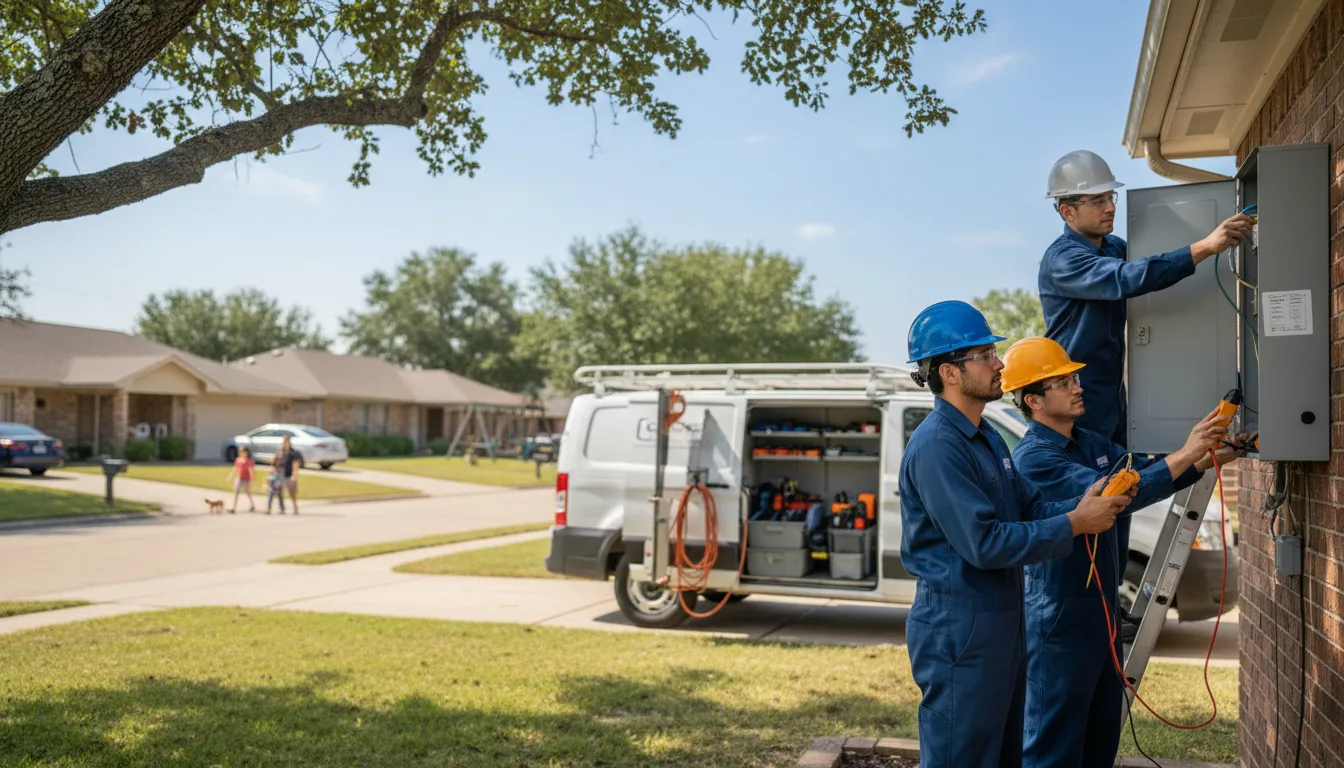 Certified electrician providing emergency electrical services in Bartonsville, PA